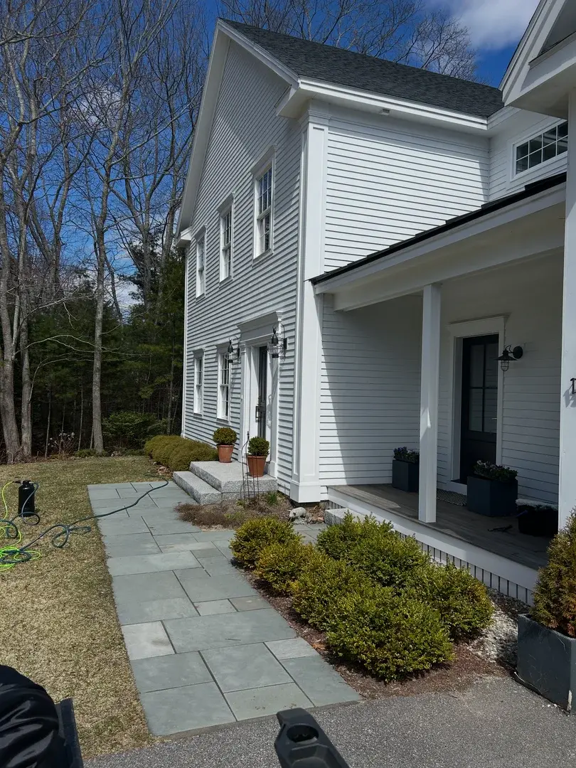 Beautiful home with sparkling clean windows in Southern Maine